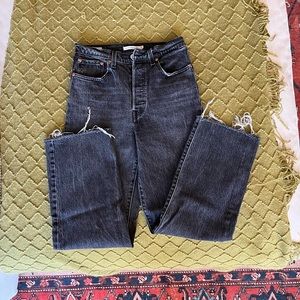 Levi’s Ribcage Ankle Straight